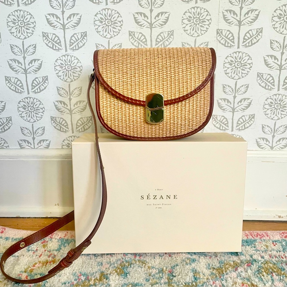 Sezane | Claude Woven Straw bag